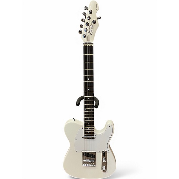 Used Gh Reno Custom Telecaster White Solid Body Electric Guitar