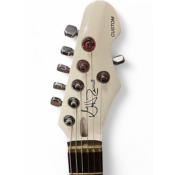Used Gh Reno Custom Telecaster White Solid Body Electric Guitar