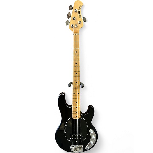 Used 2008 Ernie Ball Music Man Stingray 4 String Black Electric Bass Guitar