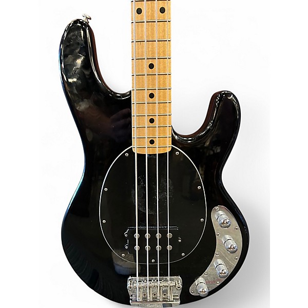 Used 2008 Ernie Ball Music Man Stingray 4 String Black Electric Bass Guitar
