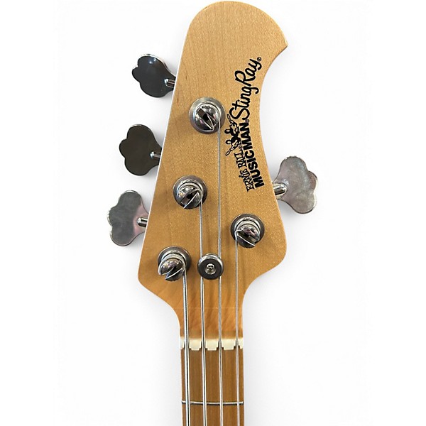 Used 2008 Ernie Ball Music Man Stingray 4 String Black Electric Bass Guitar