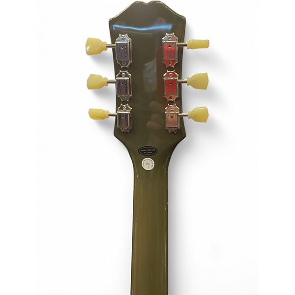 Used Epiphone ES355 Green Hollow Body Electric Guitar