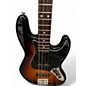 Used 2010 Fender American Standard Jazz Bass 3 Color Sunburst Electric Bass Guitar