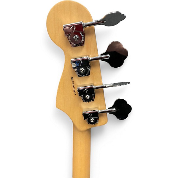 Used 2010 Fender American Standard Jazz Bass 3 Color Sunburst Electric Bass Guitar