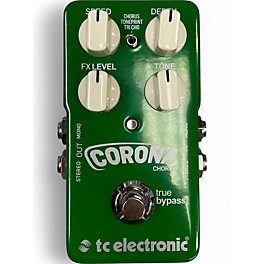 Used TC Electronic Corona Chorus Effect Pedal
