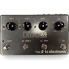 Used TC Electronic Ditto X4 Looper Pedal
