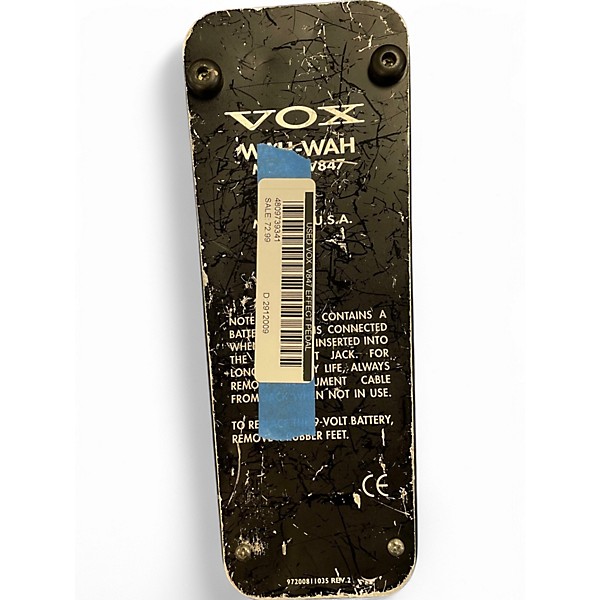 Used Vox  V847 Effect Pedal