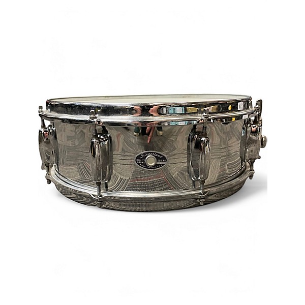 Used Slingerland 14in Gene Krupa Chrome Silver Drum