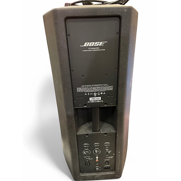 Used Bose F1 Model 812 Array Loudspeaker And Subwoofer Combo Sound Package