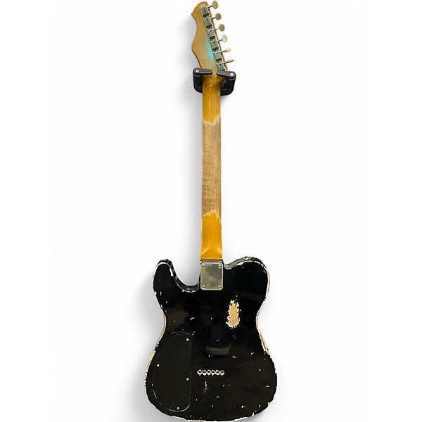 Used Figurehead HH Tele Black Relic Solid Body Electric Guitar