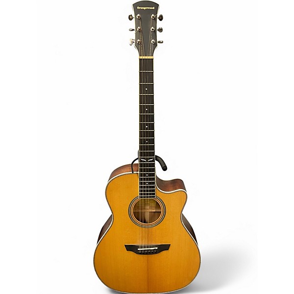 Used Orangewood SAGE TS Natural Acoustic Electric Guitar