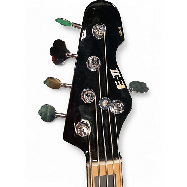 Used ESP EII GB-55 Black Electric Bass Guitar