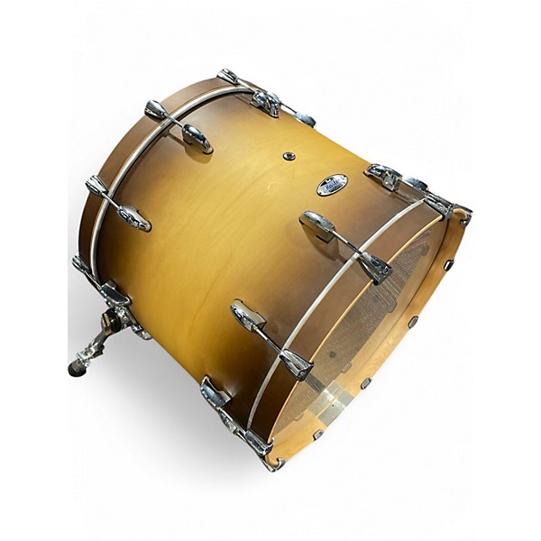 Used Pearl 2 Piece MASTERS MAPLE COMPLETE satin natural burst Acoustic Drum Pack