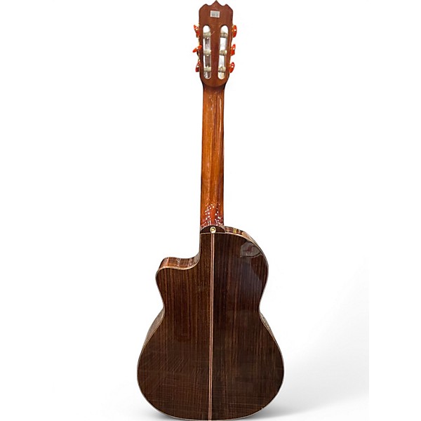 Used Alvarez mc90C Natural Classical Acoustic Electric Guitar