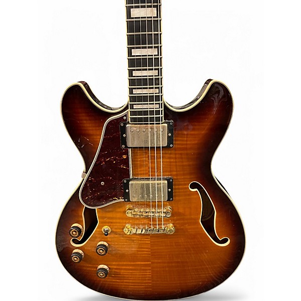 Used Ibanez AS93FML-VLS 5B-02 VIOLIN BURST Hollow Body Electric Guitar