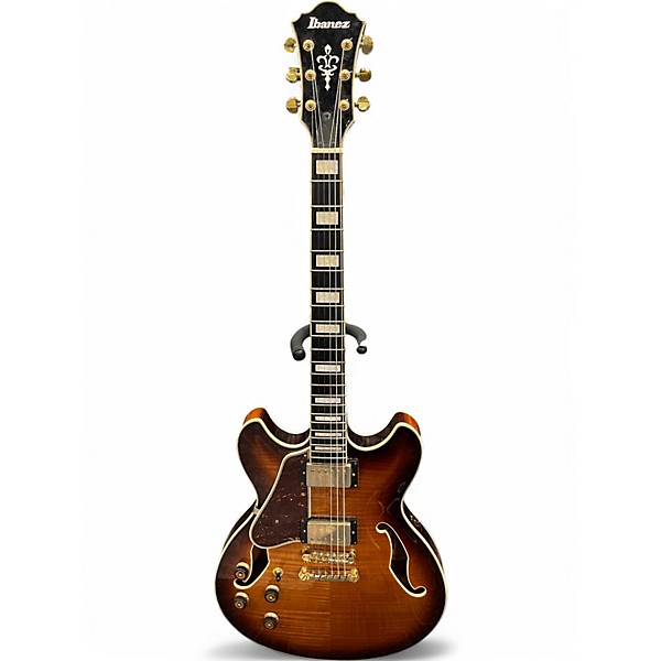 Used Ibanez AS93FML-VLS 5B-02 VIOLIN BURST Hollow Body Electric Guitar