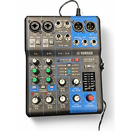 Used Yamaha MG06X Unpowered Mixer