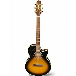 Used Takamine TSP138C Sunburst Acoustic Electric Guitar