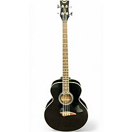 Used Dean EAB Black Acoustic Bass Guitar