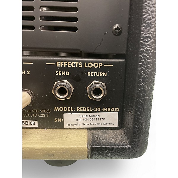 Used Egnater Rebel 30 30W Tube Guitar Amp Head