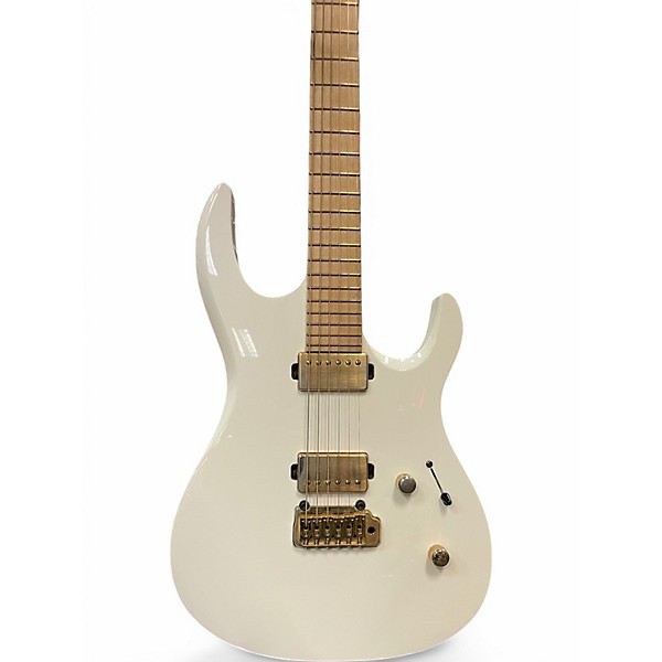 Used Kiesel DC600X Antique Ivory Solid Body Electric Guitar