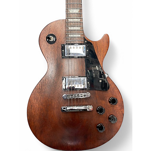 Used 2014 Gibson Les Paul Studio Worn Brown Solid Body Electric Guitar