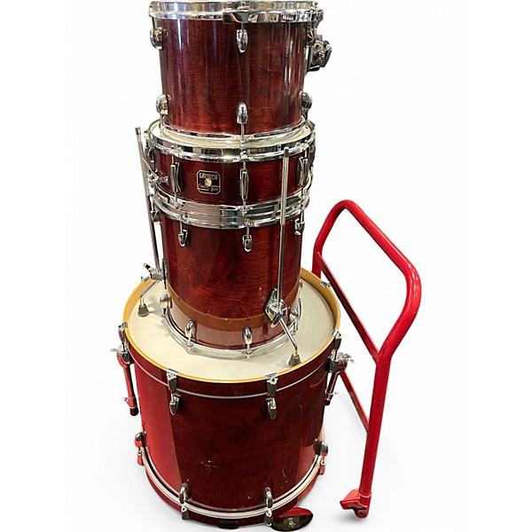 Used Gretsch Drums 4 Piece Catalina birch Natural Walnut Drum Kit