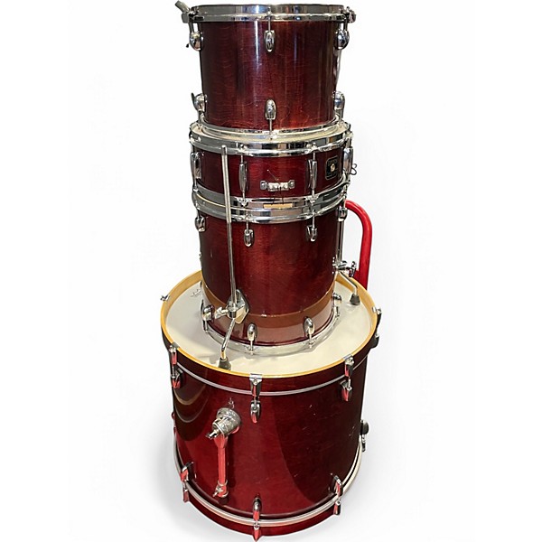 Used Gretsch Drums 4 Piece Catalina birch Natural Walnut Drum Kit