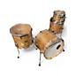 Used 2019 Canopus 4 Piece ASH NATURAL GRAIN ASH OIL FINISH Drum Kit