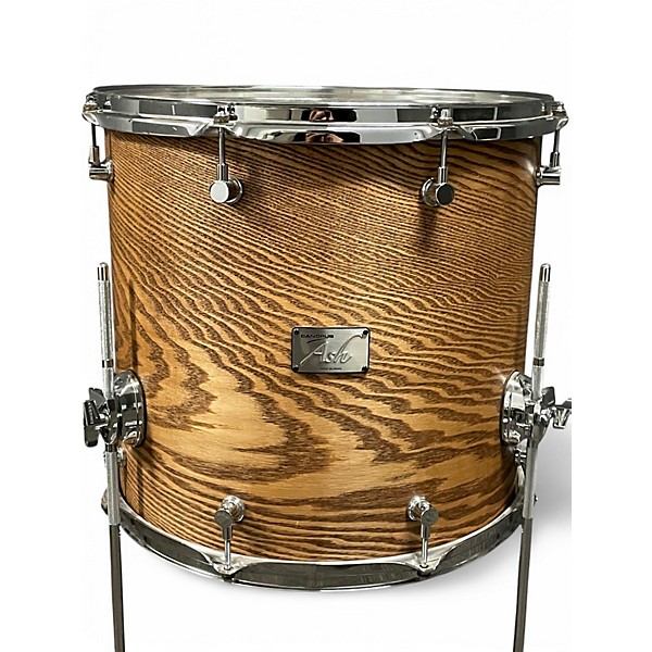 Used 2019 Canopus 4 Piece ASH NATURAL GRAIN ASH OIL FINISH Drum Kit