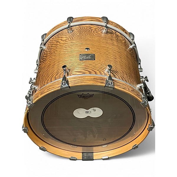 Used 2019 Canopus 4 Piece ASH NATURAL GRAIN ASH OIL FINISH Drum Kit