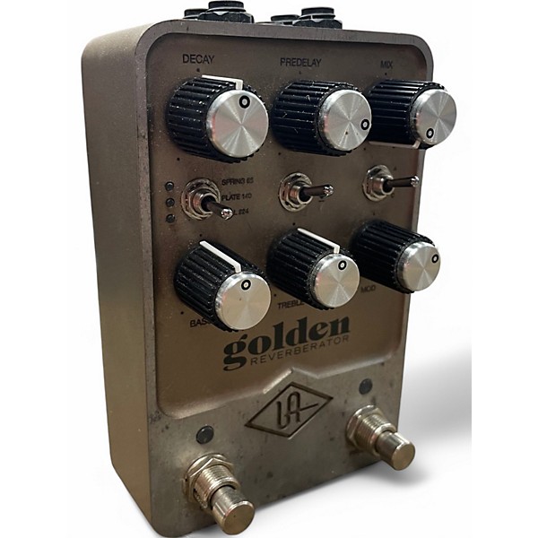 Used Universal Audio GOLDEN REVERBERATOR Effect Pedal
