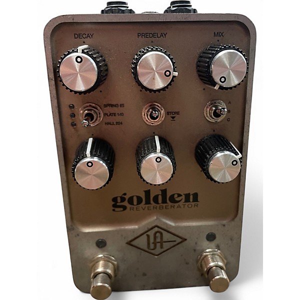 Used Universal Audio GOLDEN REVERBERATOR Effect Pedal