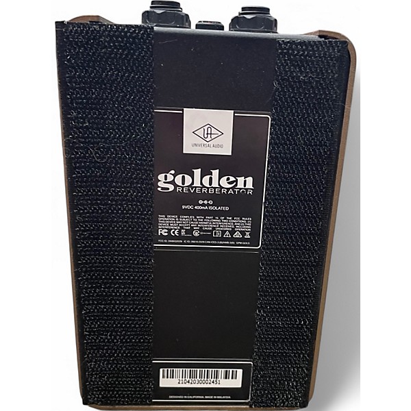 Used Universal Audio GOLDEN REVERBERATOR Effect Pedal