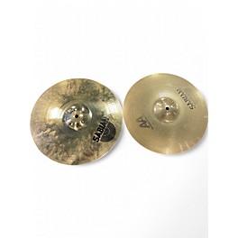 Used SABIAN 14in AA MEDIUM HAT PAIR Cymbal