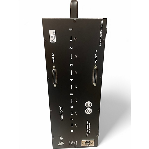Used API 8 Slot Lunchbox Signal Processor