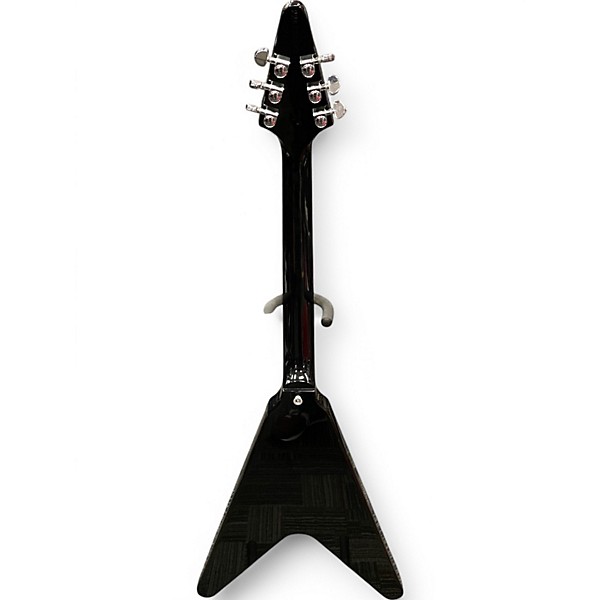 Used Gibson flying v 1970's Ebony Solid Body Electric Guitar