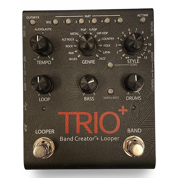 Used DigiTech Trio+ Band Creator Plus Looper Pedal,New Products : American Fashion Style Bags On Sale