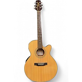 Used Takamine EG540C Natural Acoustic Guitar