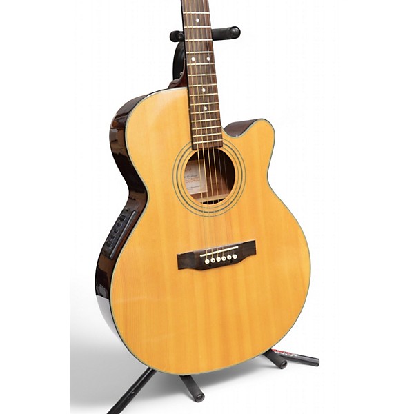 Used Takamine EG540C Natural Acoustic Guitar