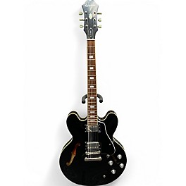Used Epiphone ES335 Pro Black Hollow Body Electric Guitar