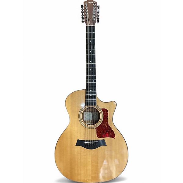 Used Taylor 354-CE Natural 12 String Acoustic Electric Guitar