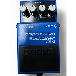 Used BOSS CS3 Compressor Sustainer Effect Pedal