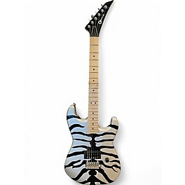 Used Charvel Super-Stock SD1 H 2PT M Silver Solid Body Electric Guitar