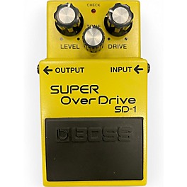 Used BOSS SD1 Super Overdrive Effect Pedal