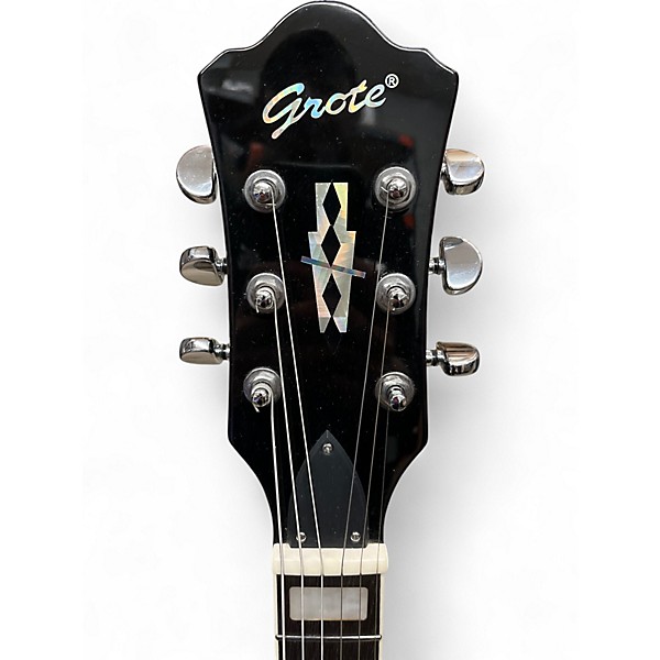 Used Grote lpys single cutaway LP Sunburst Solid Body Electric Guitar