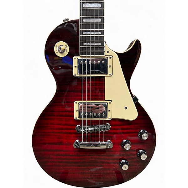Used Grote lpys single cutaway LP Sunburst Solid Body Electric Guitar