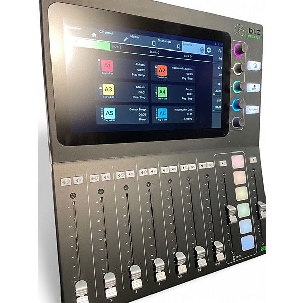 Used Mackie DLZ Creator Digital Mixer