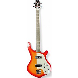 Used Waterstone Double Cut Bass Sunburst Electric Bass Guitar