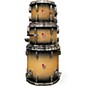 Used Barton Drums 4 Piece Landrum Series Black Burst Drum Kit